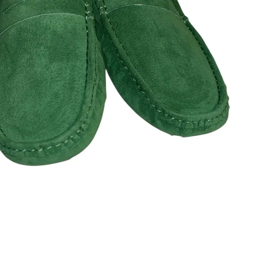 Fashion Men’s Green Slip-on Shoes(Size 48/8.5)
